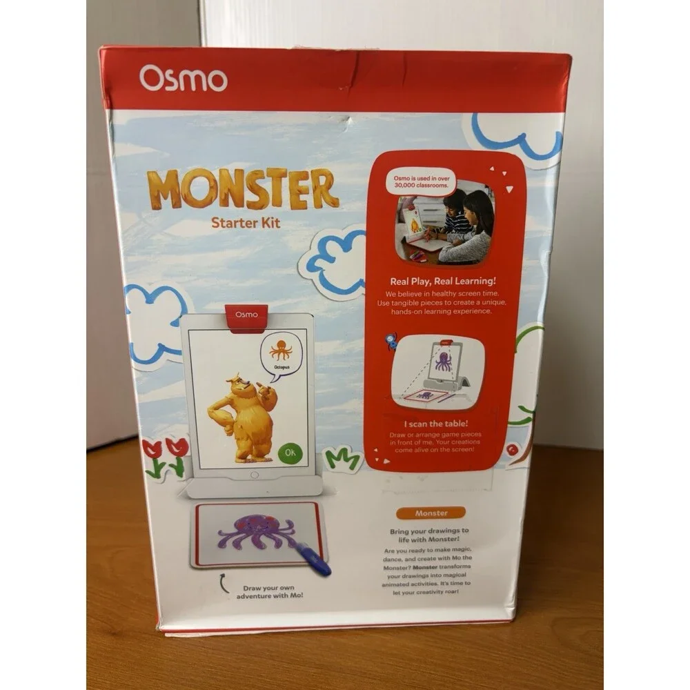 Osmo Monster Starter Kit for iPad with Osmo Base